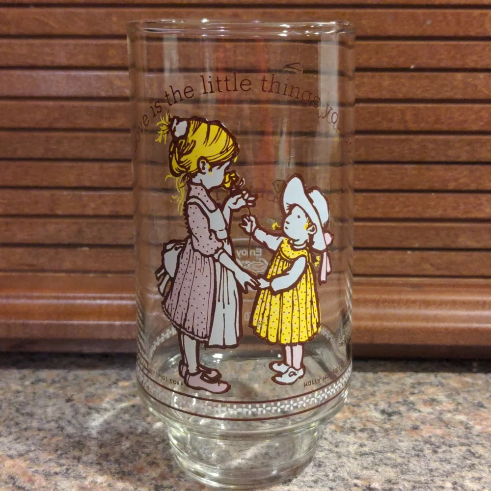 Vintage Holly Hobbie Limited Edition Coke Collectors Glasses- Set of 5